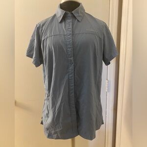 Columbia Omni Shade short sleeve. Size L Periwinkle